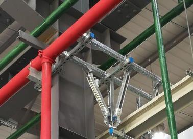 郑州市该抗震支架的整体式支吊架结构协调性好